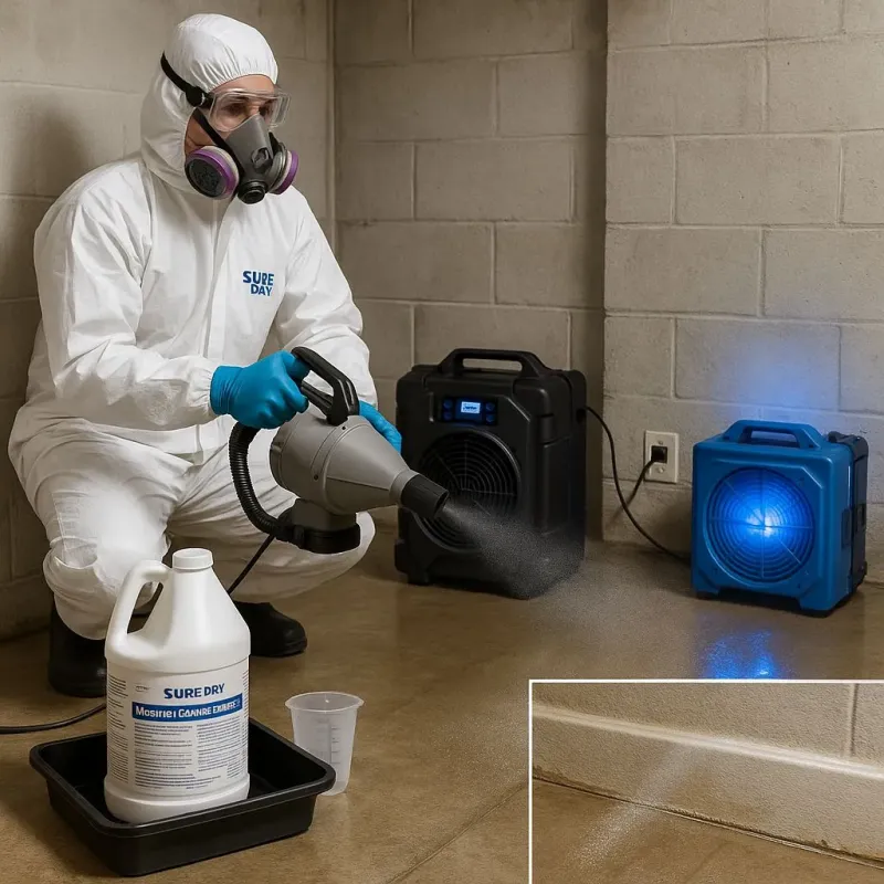Sanitization and Odor Removal process in Cowarts, AL