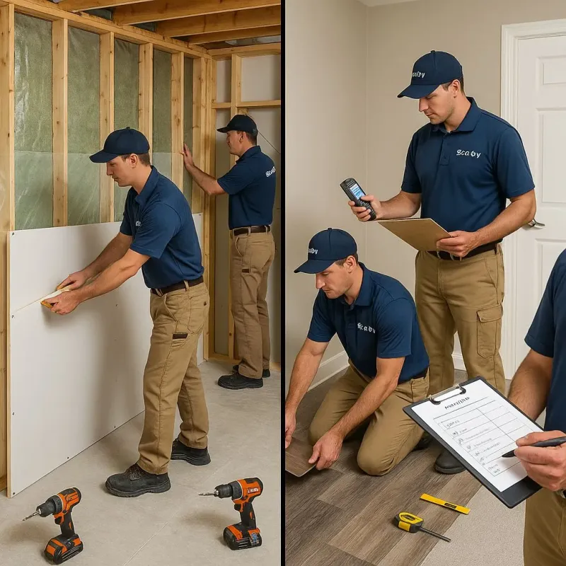 Repairs and Reconstruction process in Cowarts, AL