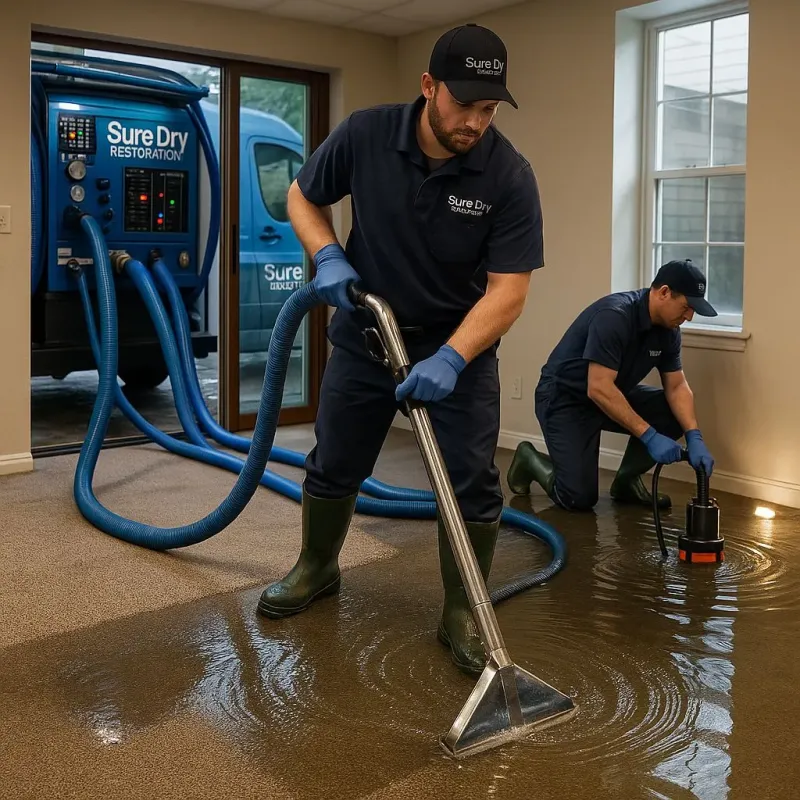 Water Extraction and Removal process in Cowarts, AL